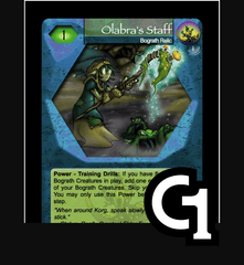 Olabra's Staff - Foil